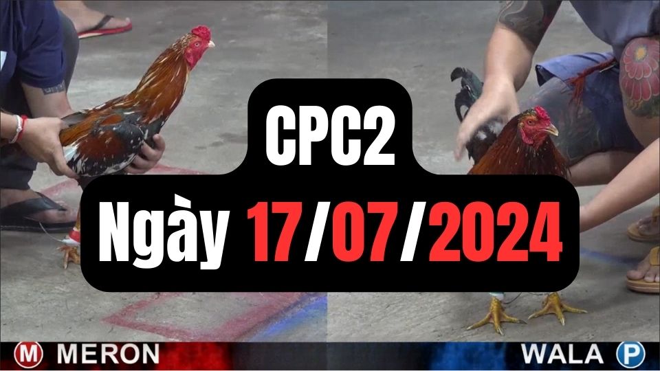 Đá gà CPC2 17-07-2024